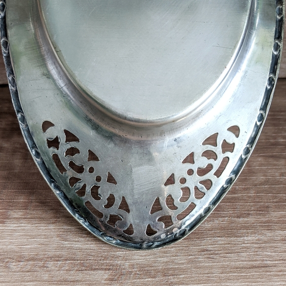 1940s Sheffield Electroplated Silver Tray - Picture 7 of 10